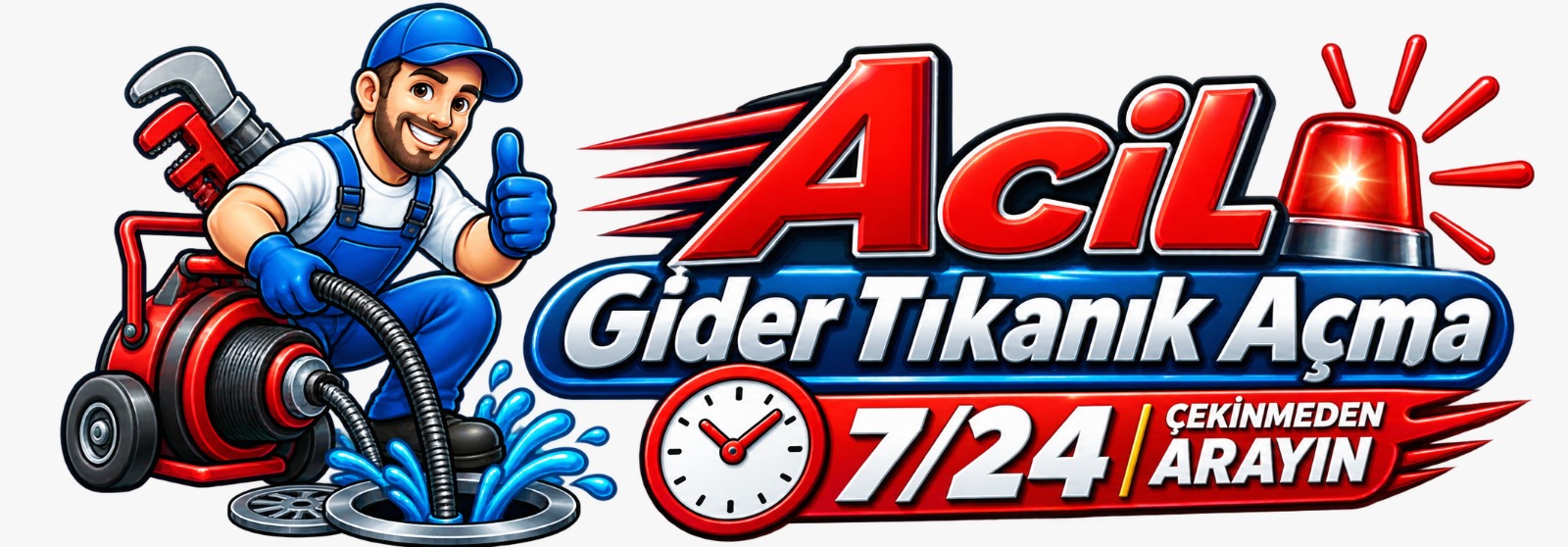 Acil Gider Açma Tıkanık Açma